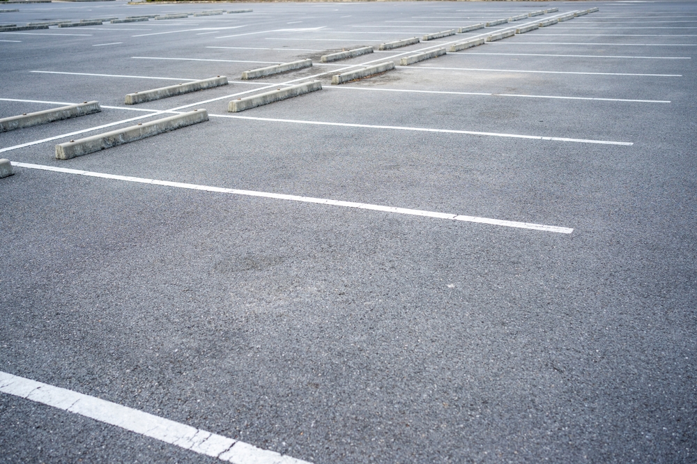 Parking,Lot,In,Public,Areas.,Empty,Parking,Spaces.,Free,Parking